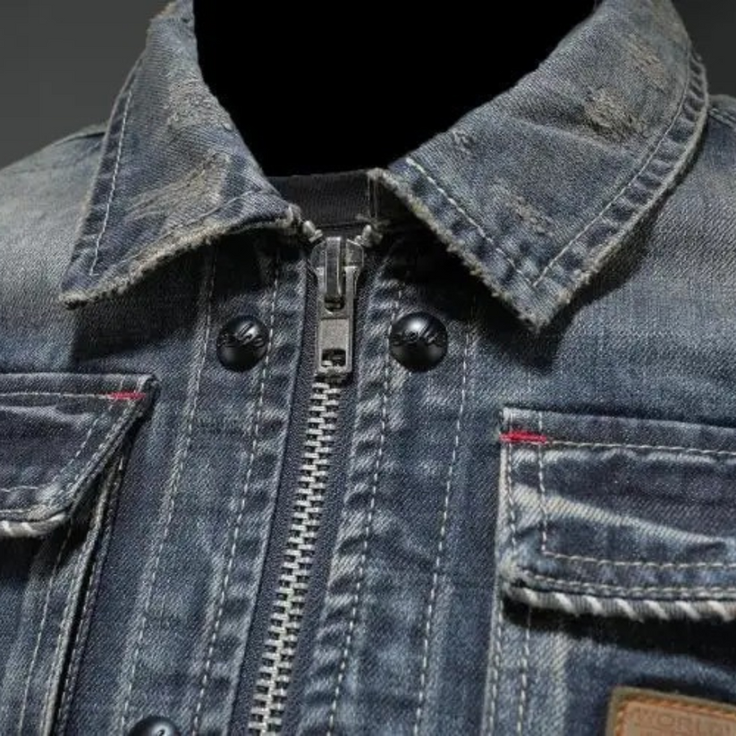 Lynor™ | Classic Denim Jacket with a Timeless Fit