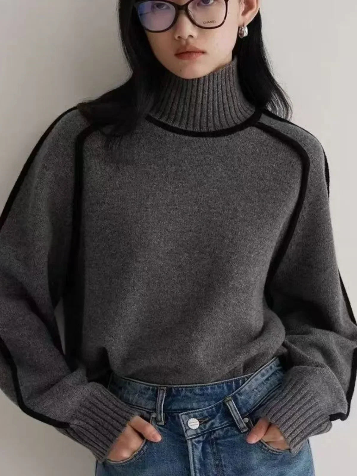 Lynor™ | Elegant Women Turtleneck Sweater