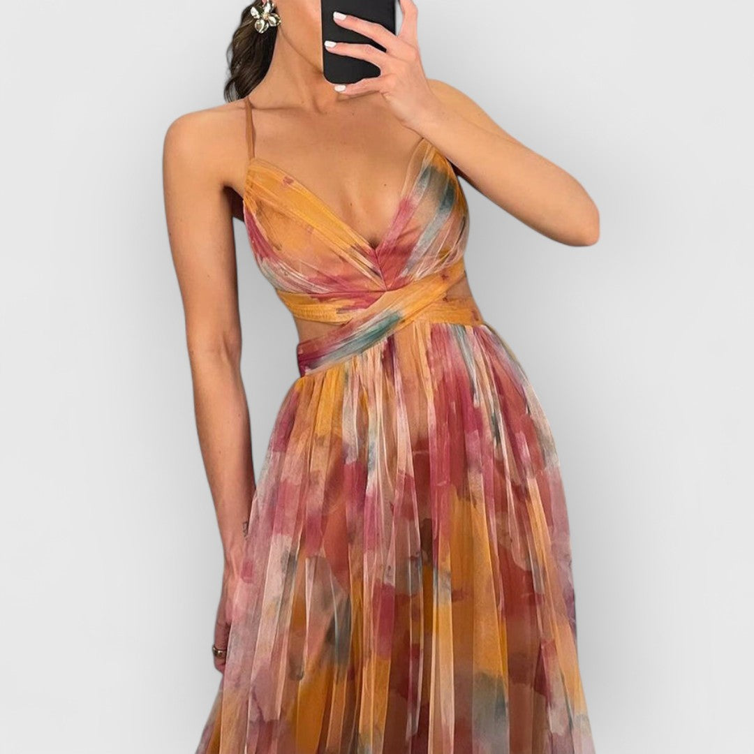 Lynor™ | Verity Floral Maxi Dress Effortless Elegance