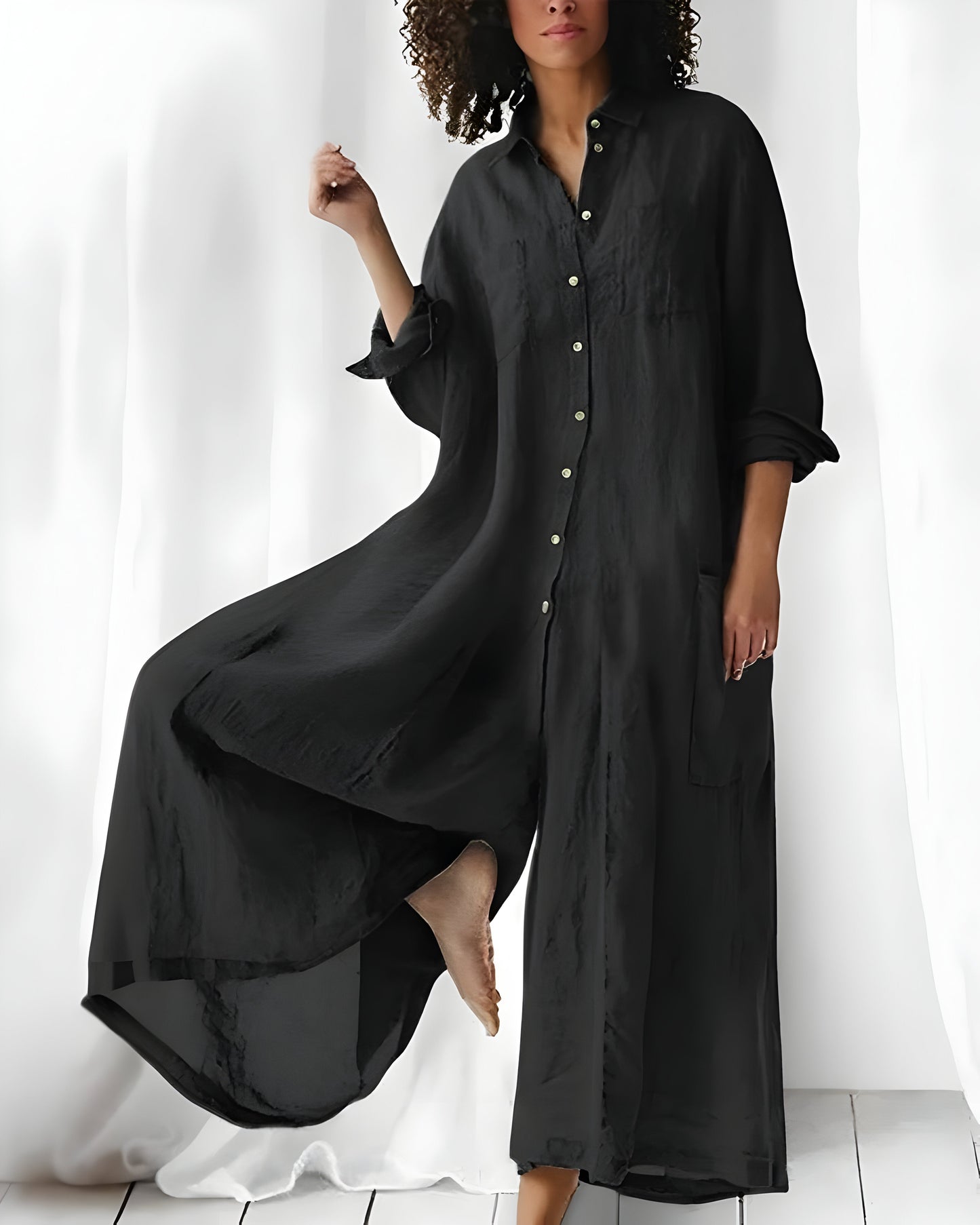 Lynor™ | The Soft Flow Maxi Dress