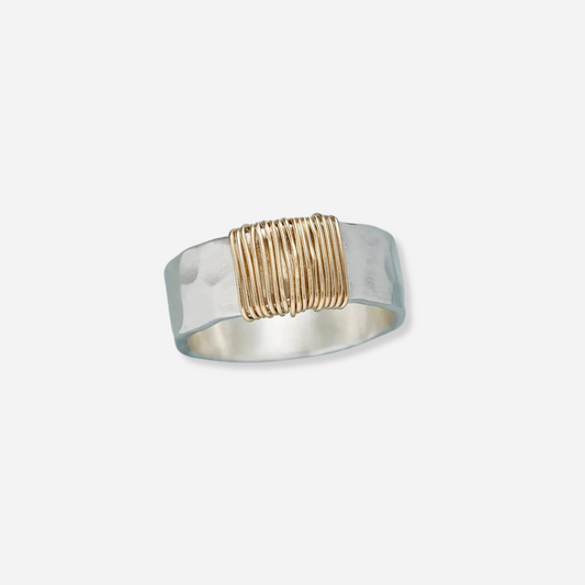 Lynor™ | Vintage Gold Wire Ring