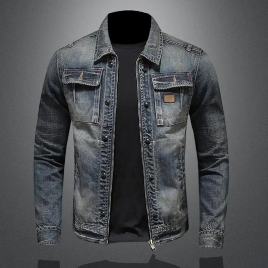 Lynor™ | Classic Denim Jacket with a Timeless Fit