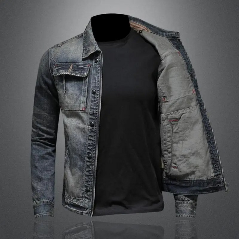 Lynor™ | Classic Denim Jacket with a Timeless Fit