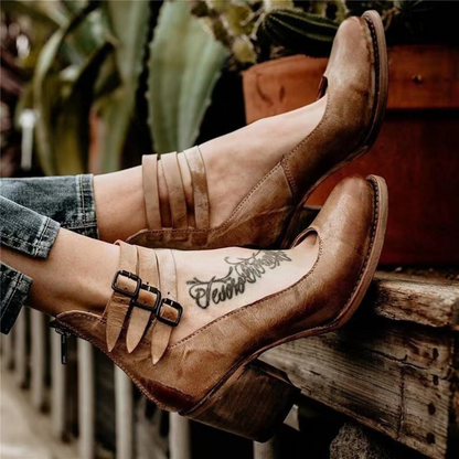 Lynor™ | Strap Boots
