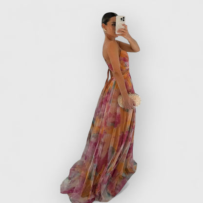 Lynor™ | Verity Floral Maxi Dress Effortless Elegance