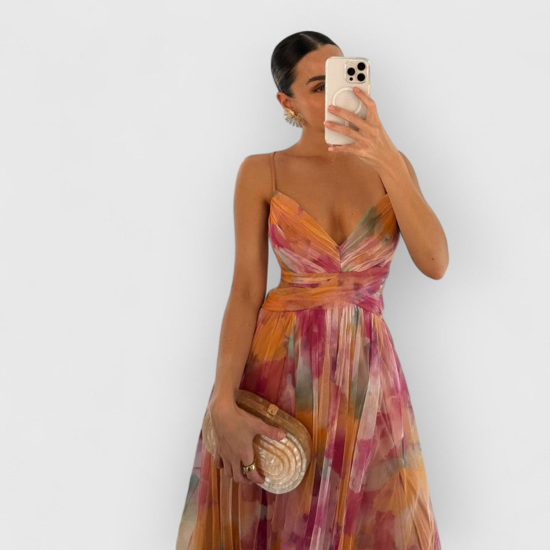 Lynor™ | Verity Floral Maxi Dress Effortless Elegance