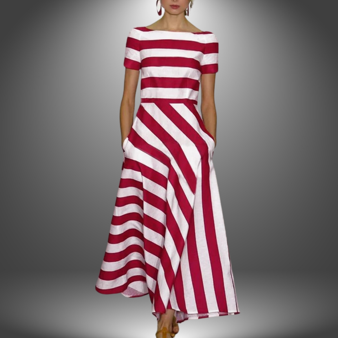 Lynor™ | Light & Flowy Striped Dress for Summer Days