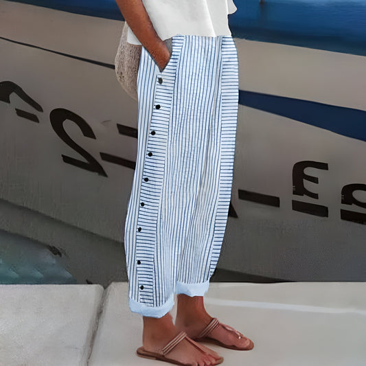 Lynor™ | Lightweight Linen Trousers for Breezy Summer Days
