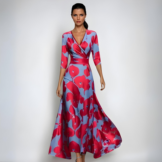 Lynor™ | Elegant Floral Dress Feel Confident