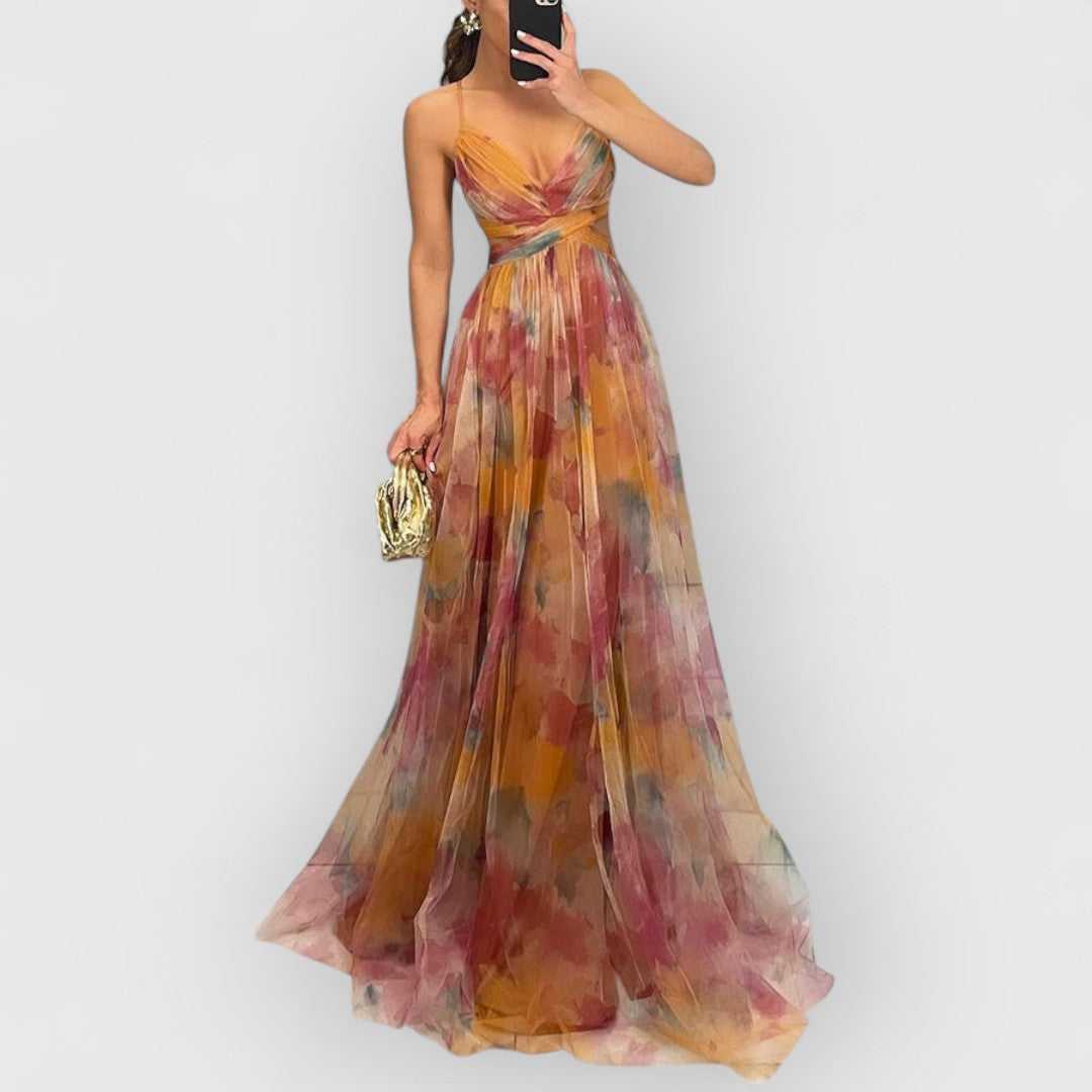 Lynor™ | Verity Floral Maxi Dress Effortless Elegance