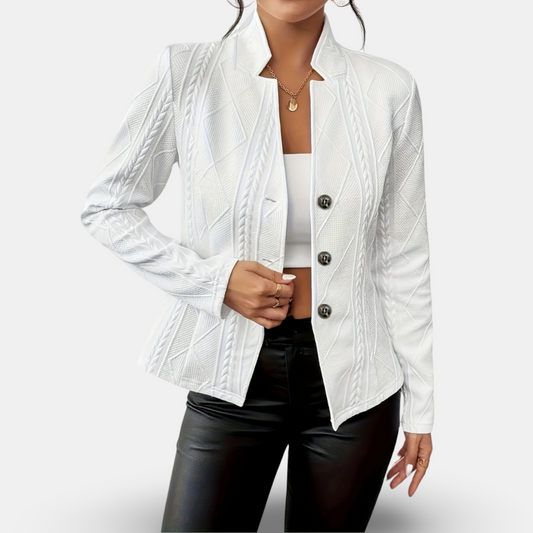 Lynor™ | Elegant Tailored Cardigan