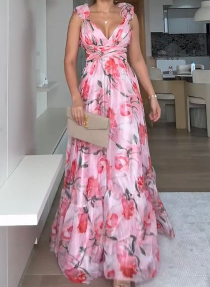 Lynor™ | Soft Silhouette Print Dress