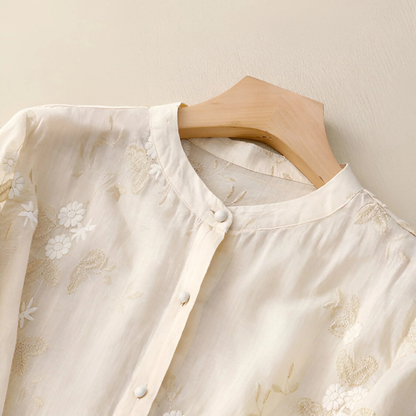 Lynor™ | Embroidered Cotton Top