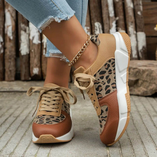Lynor™ | Leopard Print Orthopedic Sneakers