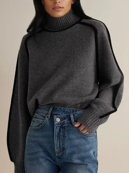 Lynor™ | Elegant Women Turtleneck Sweater