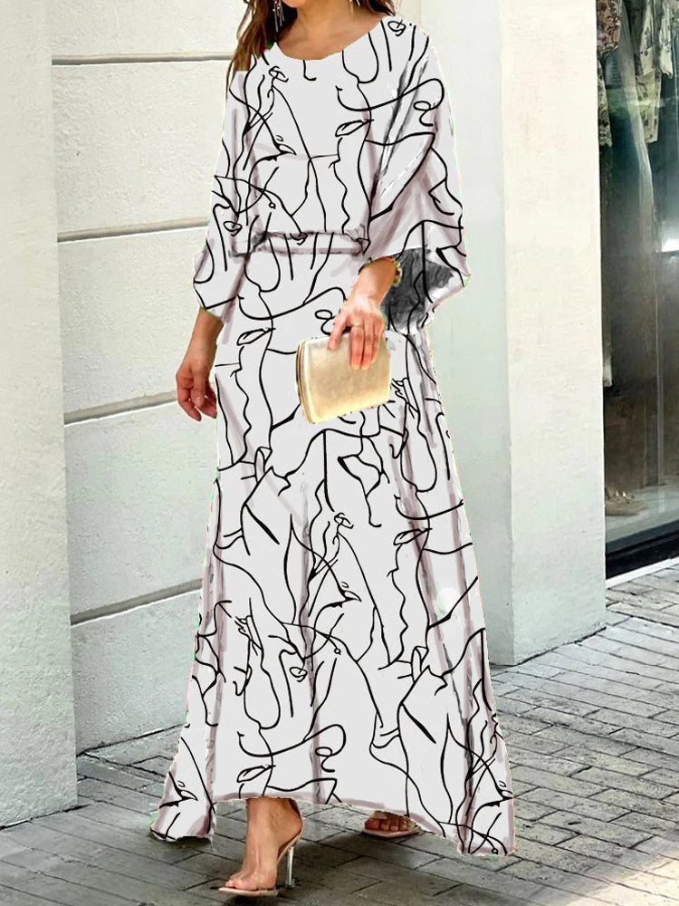 Lynor™ | Knit Two-Piece Set with Long Skirt & Sleek Top