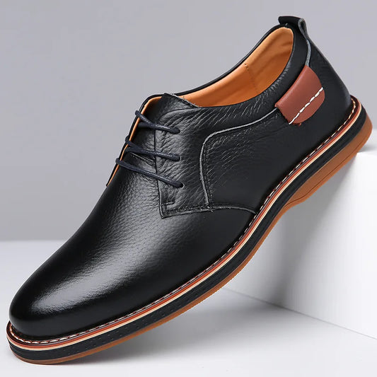 Lynor™ | Men’s Signature Leather Shoes