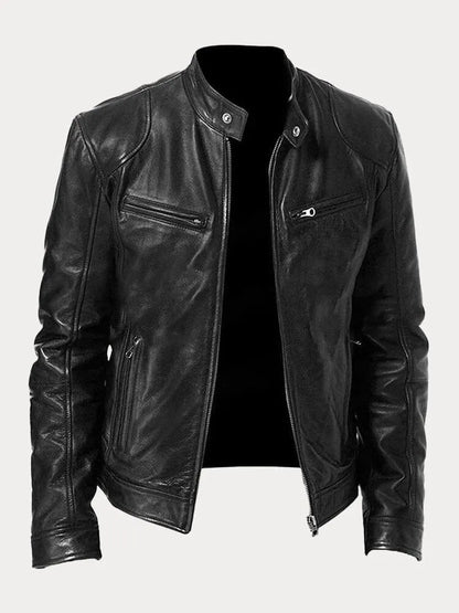 Lynor™ | Casual Leather Jacket for Men