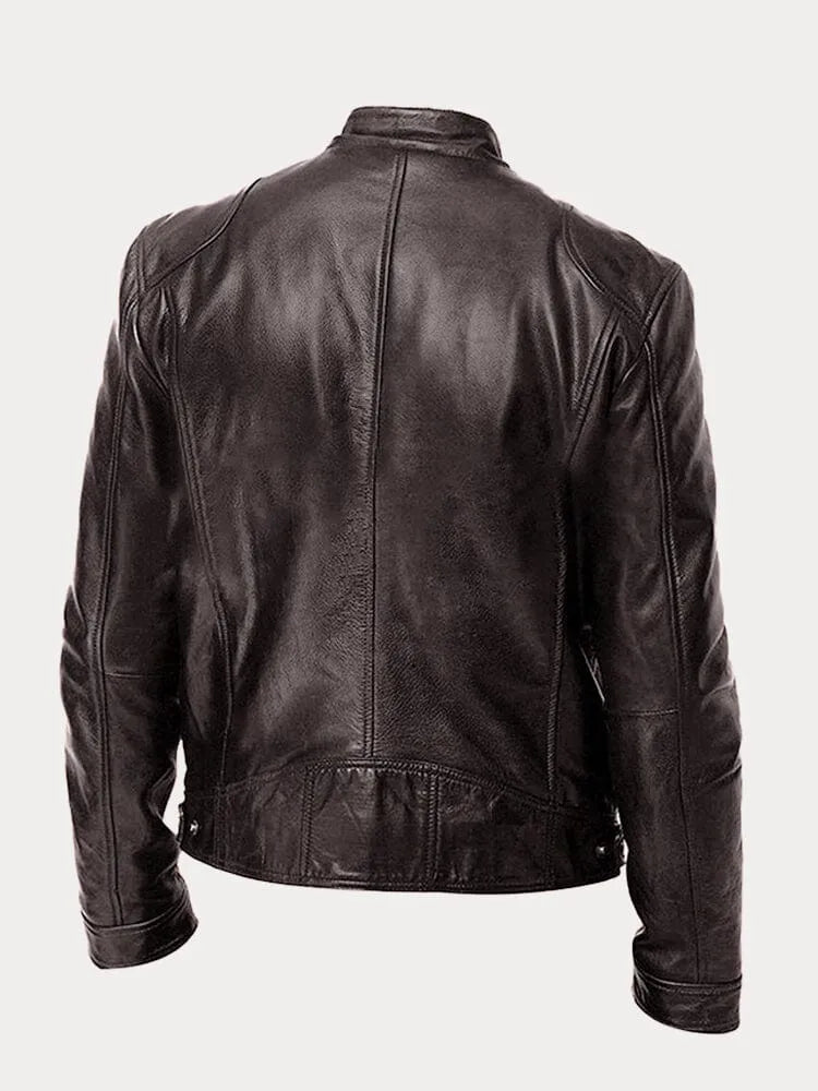 Lynor™ | Casual Leather Jacket for Men