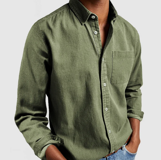 Lynor™ | Classic  Button-Up Shirt