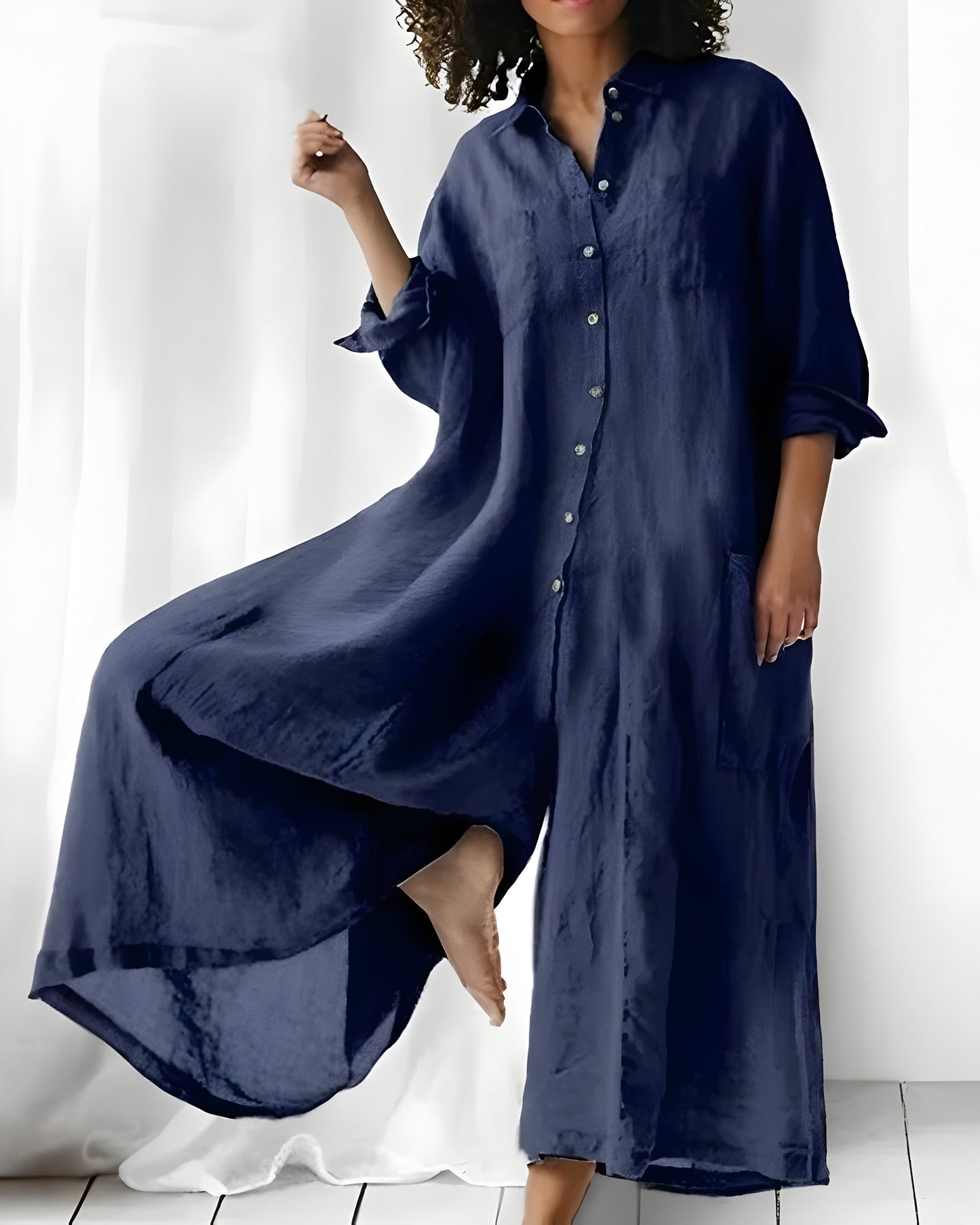 Lynor™ | The Soft Flow Maxi Dress