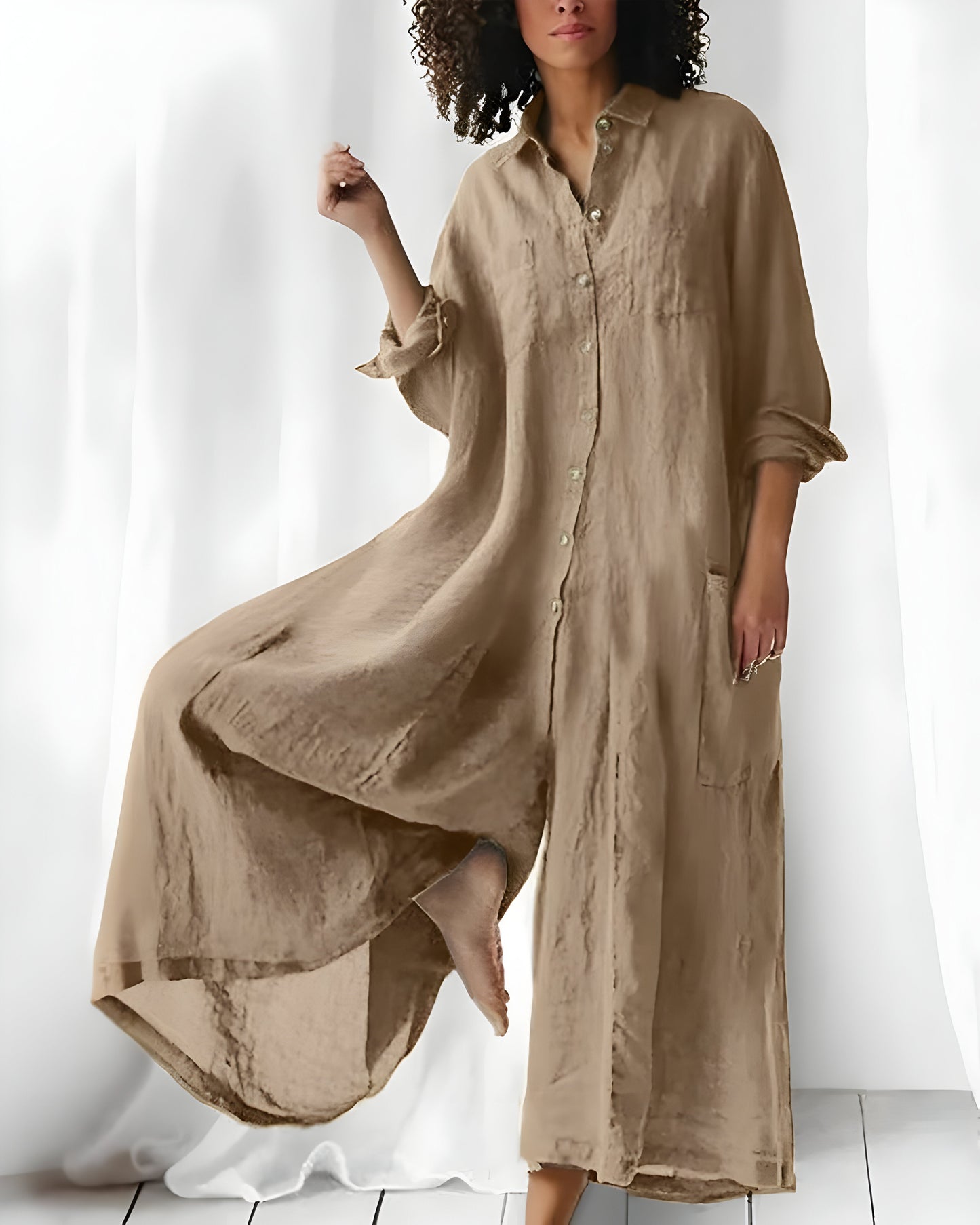 Lynor™ | The Soft Flow Maxi Dress