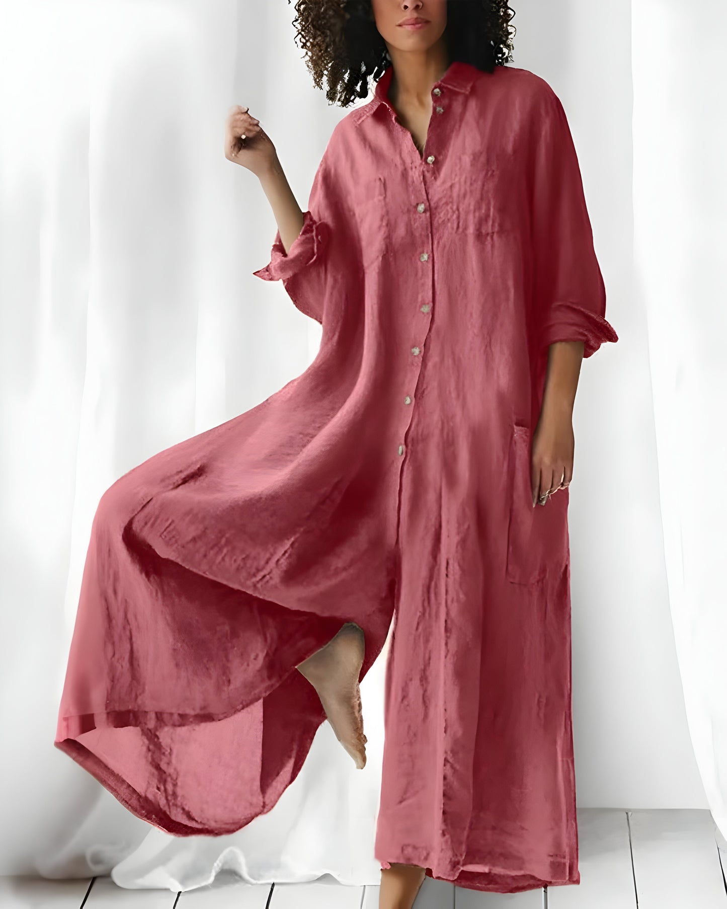 Lynor™ | The Soft Flow Maxi Dress