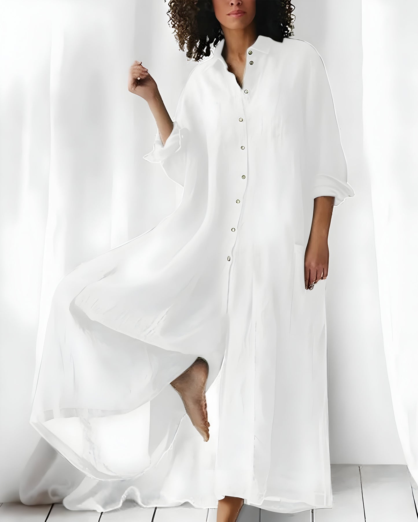 Lynor™ | The Soft Flow Maxi Dress