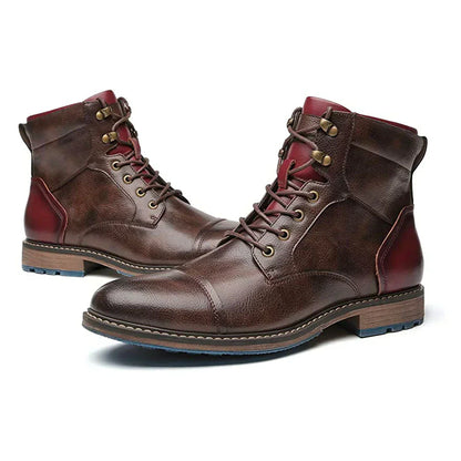 Lynor™ | Leather Oxford Boots