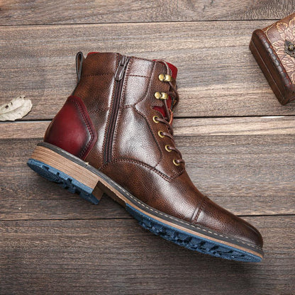 Lynor™ | Leather Oxford Boots