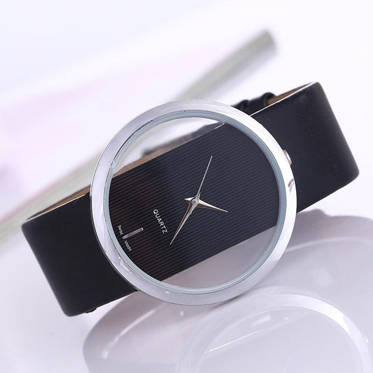Lynor™ | Elegant Transparent Dial Quartz Watch