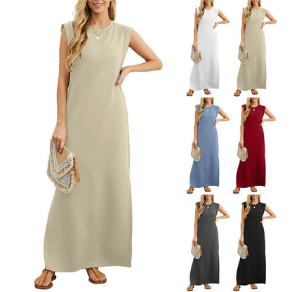 Lynor™ | Elegant Maxi Dress Pleat-Free