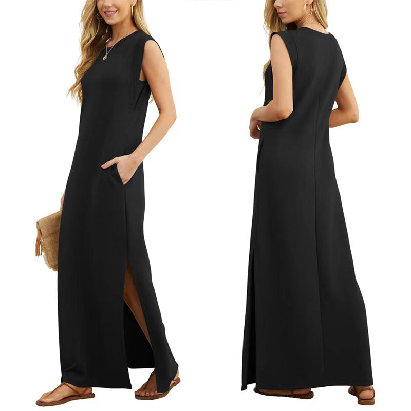 Lynor™ | Elegant Maxi Dress Pleat-Free