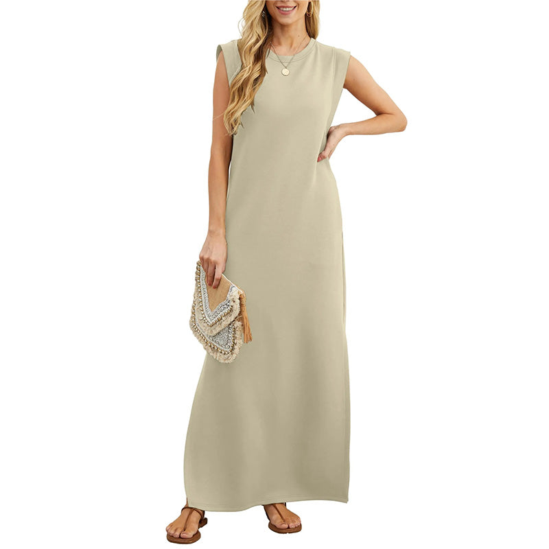 Lynor™ | Elegant Maxi Dress Pleat-Free