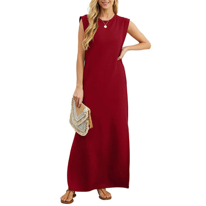 Lynor™ | Elegant Maxi Dress Pleat-Free