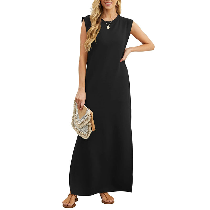 Lynor™ | Elegant Maxi Dress Pleat-Free