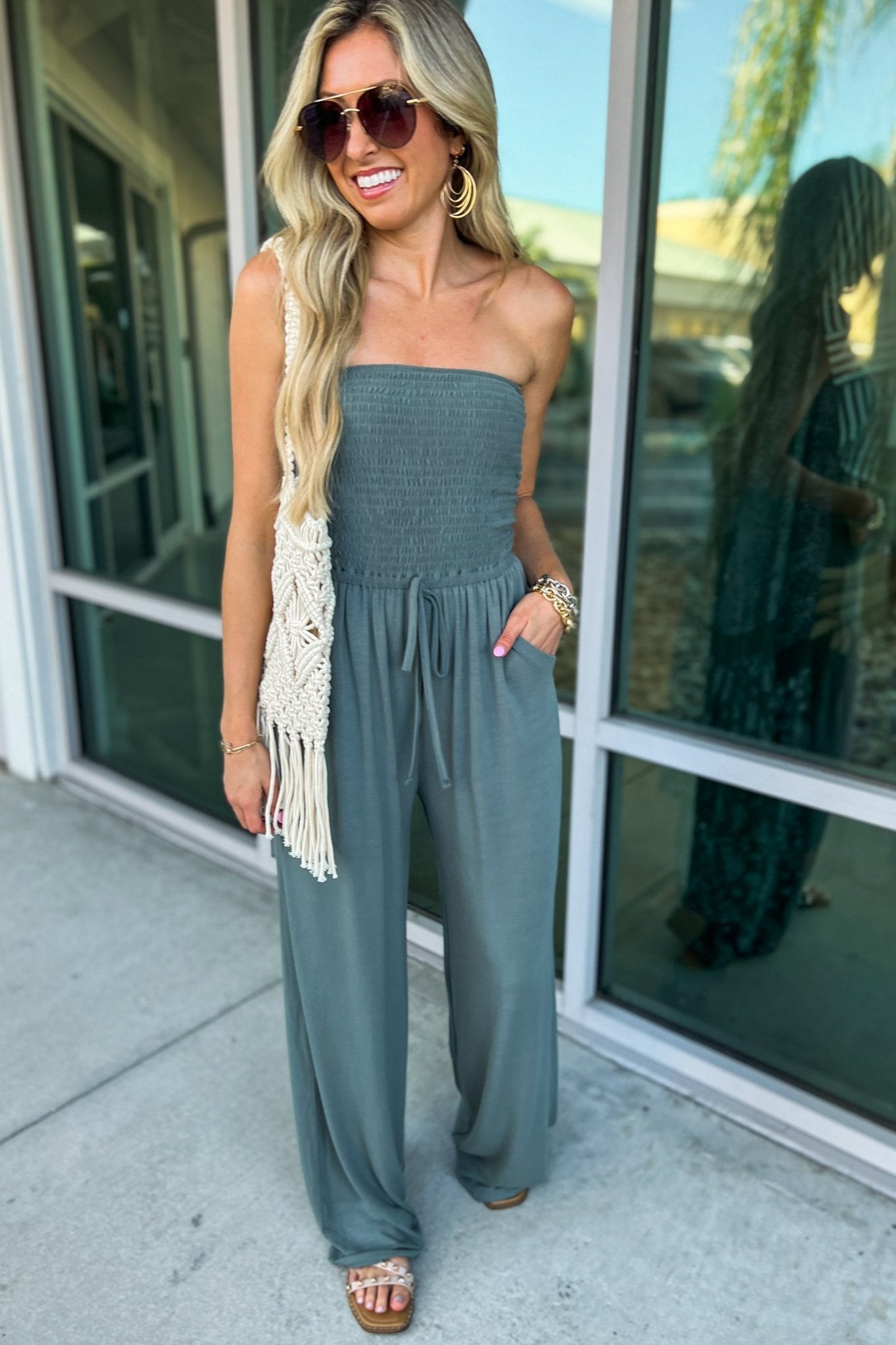 Lynor™ | Trendy Off-Shoulder Jumpsuit