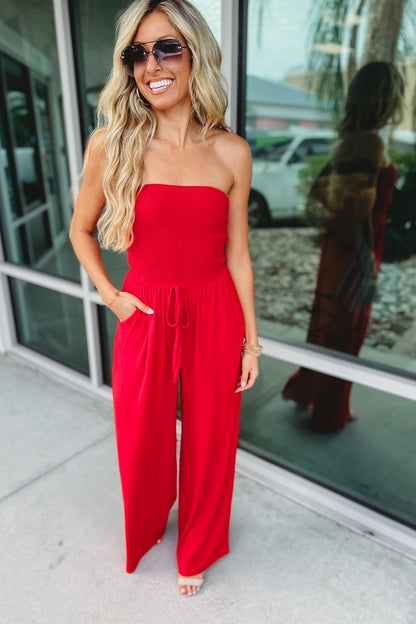 Lynor™ | Trendy Off-Shoulder Jumpsuit