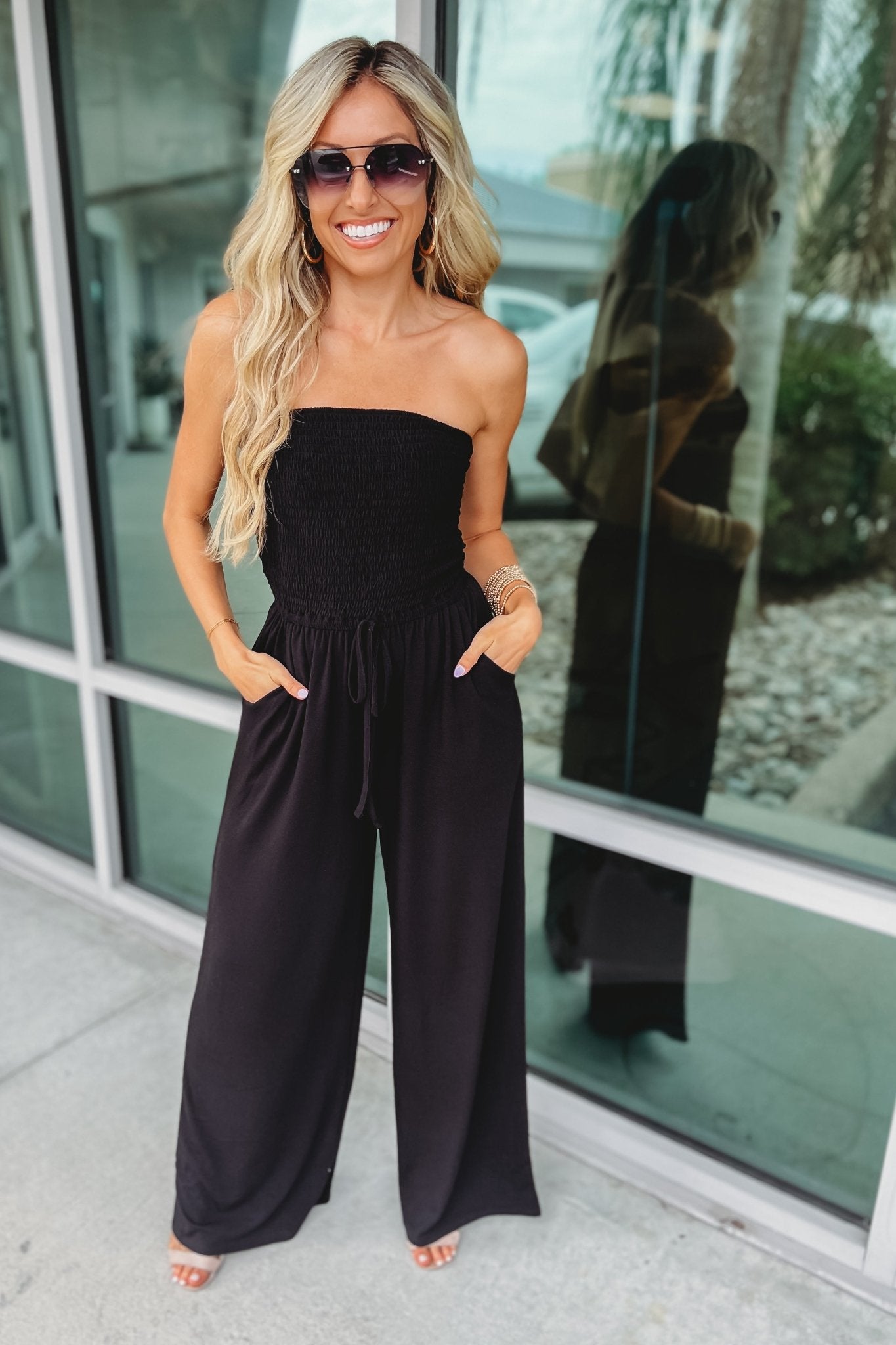 Lynor™ | Trendy Off-Shoulder Jumpsuit