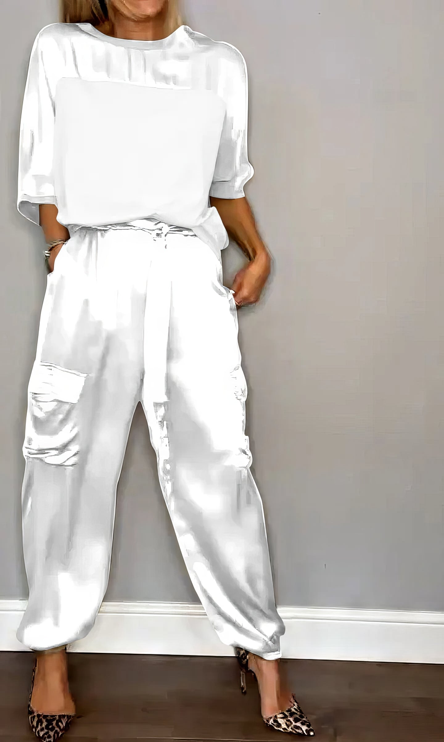 Lynor™ | Elegant Satin Two-piece Set